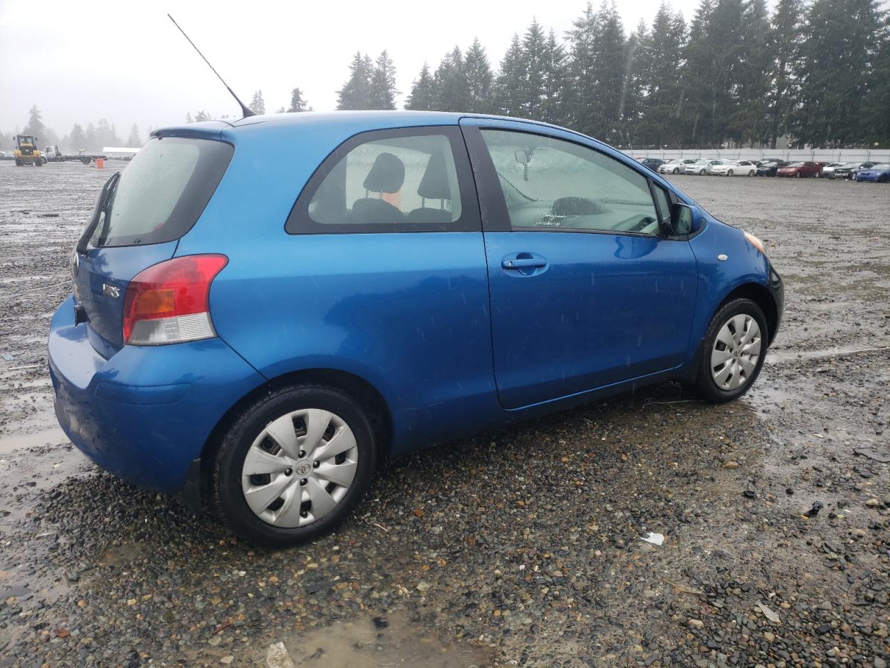 2009 Toyota Yaris VIN JTDJT903495244745 Copart auction photo, rear end / side damage thumbnail 3