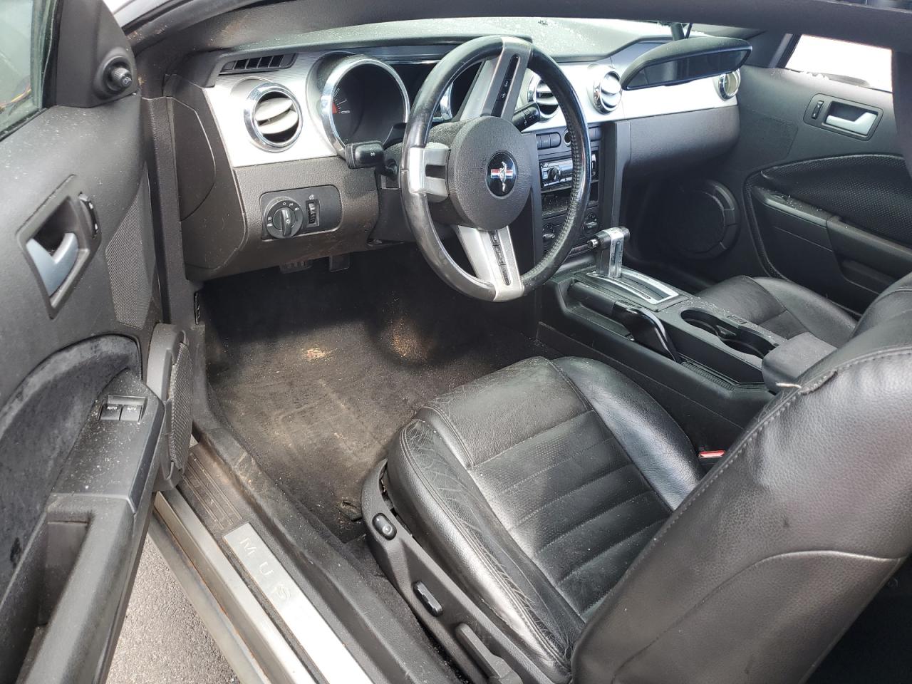 2008 Ford Mustang VIN 1ZVHT82H285103640 Copart auction photo, rollover damage thumbnail 8