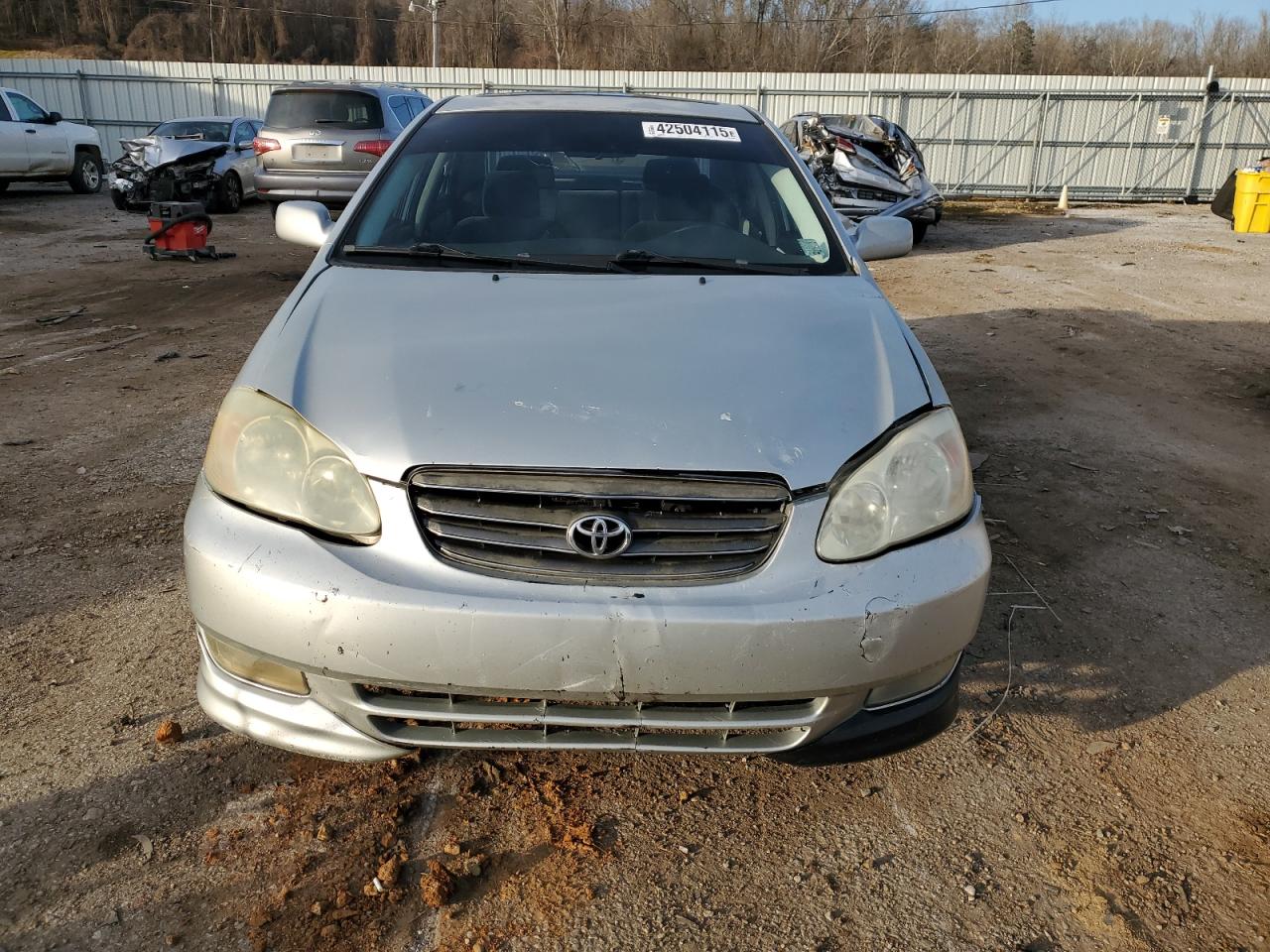 2004 Toyota Corolla VIN 1NXBR32E94Z327645 Copart auction photo, front end / minor dent/scratches damage thumbnail 5