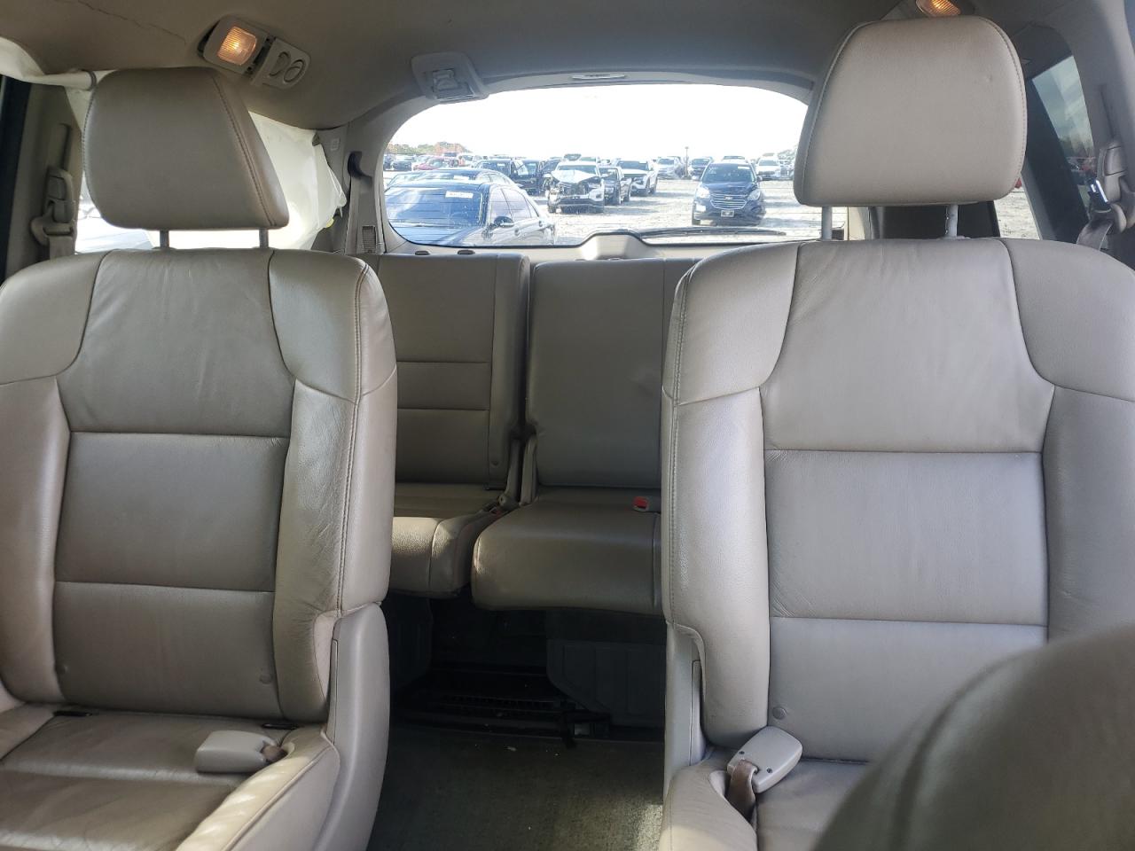 2013 Honda Odyssey VIN 5FNRL5H69DB021764 Copart auction photo, rear end / undercarriage damage thumbnail 10