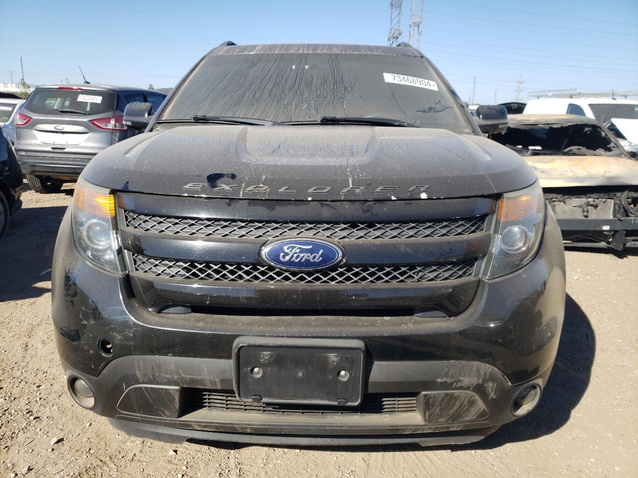 2013 Ford Explorer VIN 1FM5K8GT2DGB29462 Copart auction photo, side / minor dent/scratches damage thumbnail 5