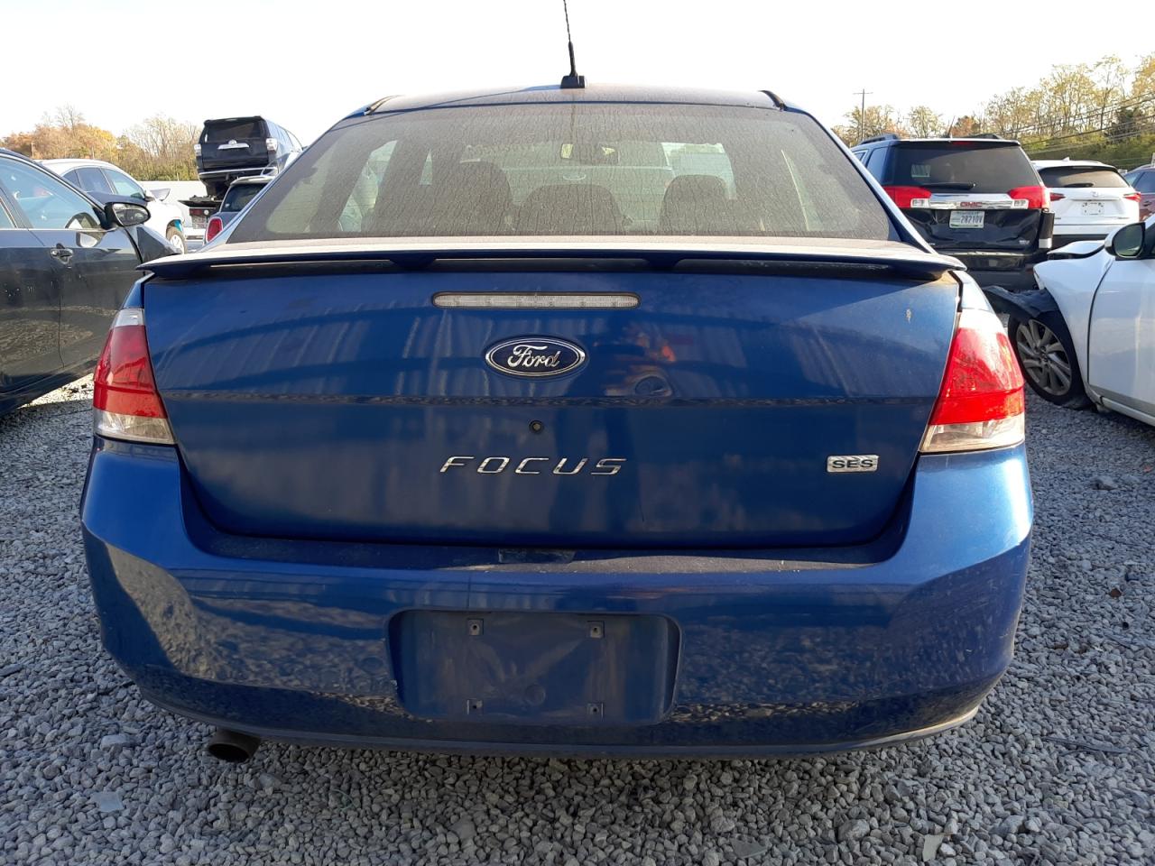 2009 Ford Focus VIN 1FAHP36N09W117810 Copart auction photo, rear end / mechanical damage thumbnail 6