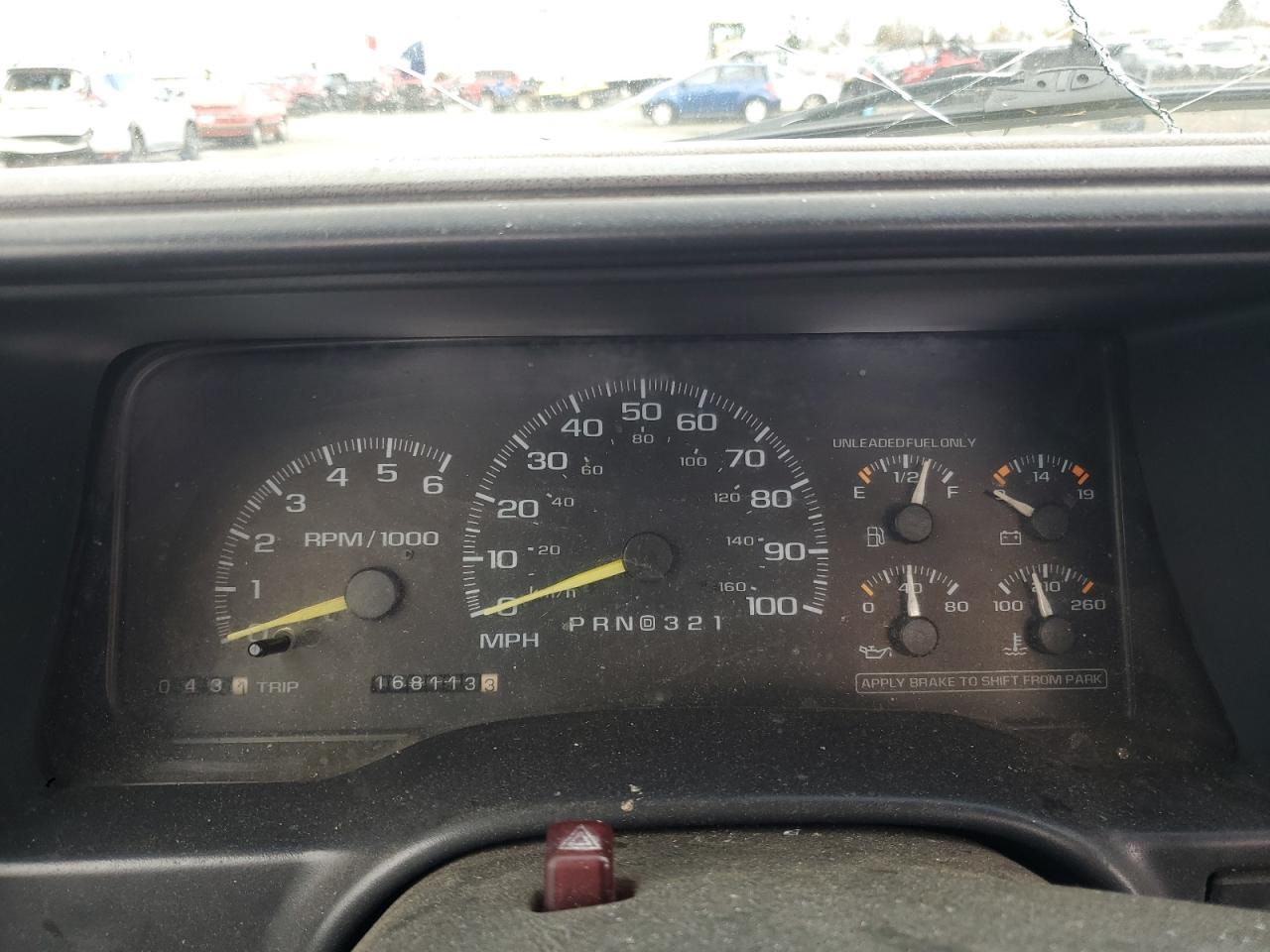 1997 GMC Sierra VIN 1GTEK14W5VZ551810 Copart auction photo, all over damage thumbnail 9