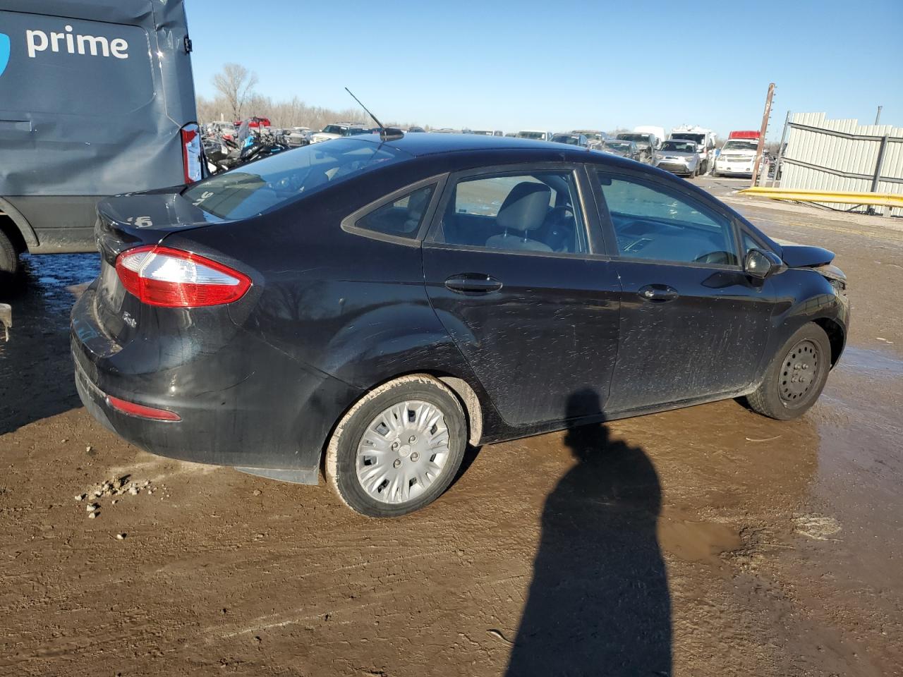 2015 Ford Fiesta VIN 3FADP4AJ4FM163936 Copart auction photo, front end damage thumbnail 3