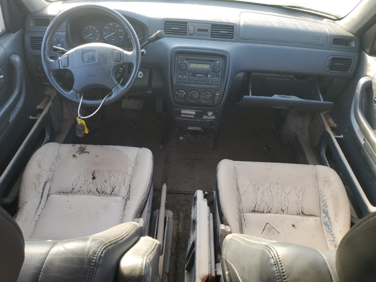 2000 Honda CR-V VIN JHLRD1871YC038420 Copart auction photo, water/flood damage thumbnail 8