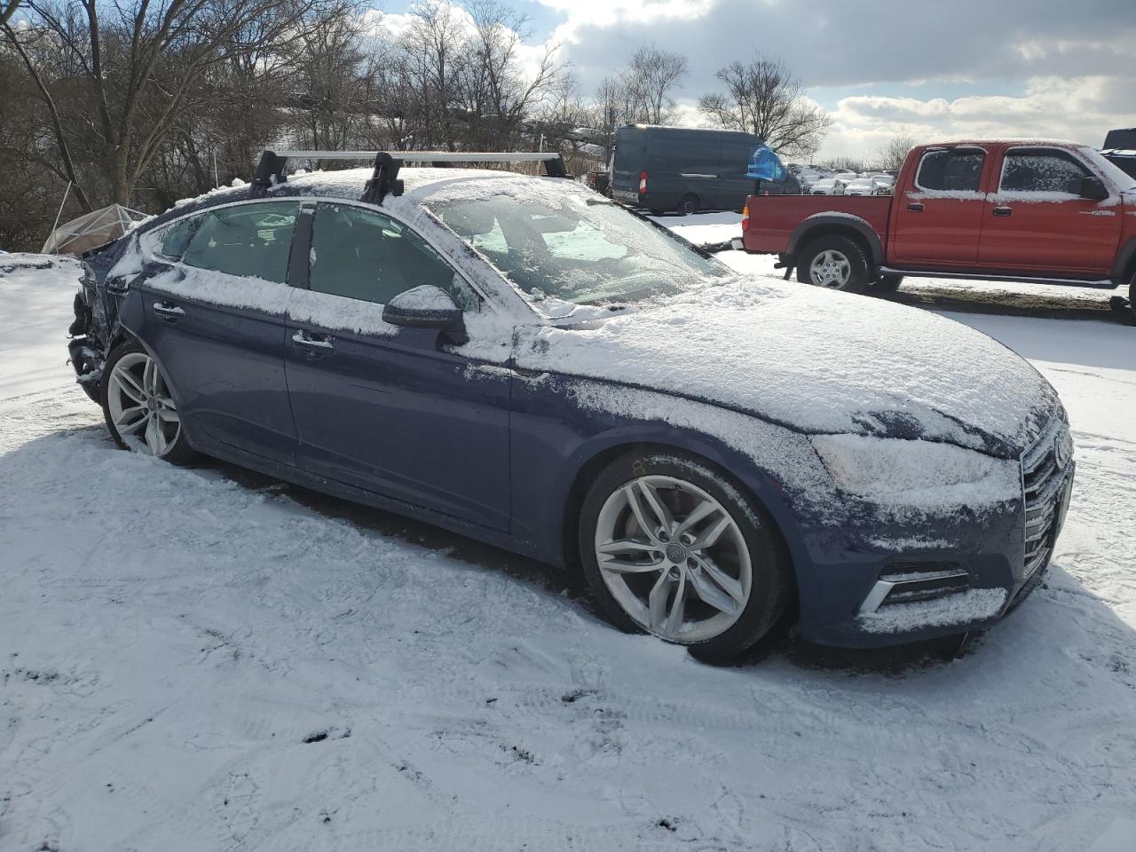 2019 Audi A5 VIN WAUBNCF58KA029478 Copart auction photo, rear end damage thumbnail 4