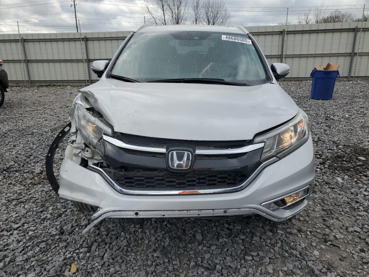 2015 Honda CR-V VIN 5J6RM3H99FL026405 Copart auction photo, front end damage thumbnail 5