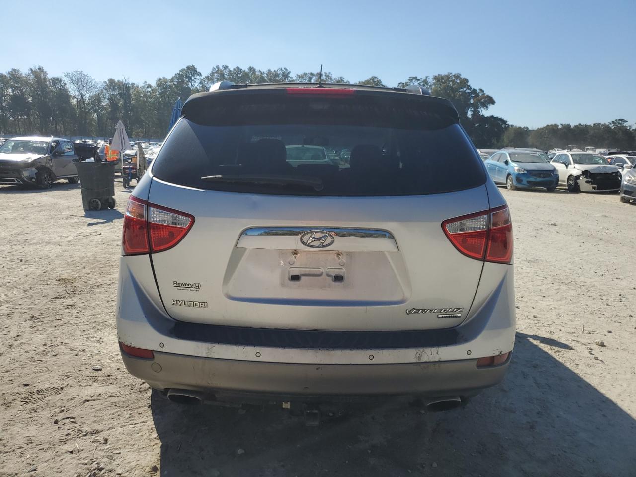 2010 Hyundai Veracruz VIN KM8NU4CC4AU137598 Copart auction photo, front end damage thumbnail 6
