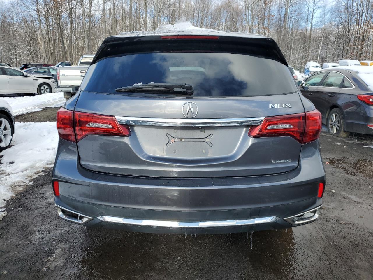 2017 Acura MDX VIN 5FRYD4H57HB013399 Copart auction photo, front end damage thumbnail 6