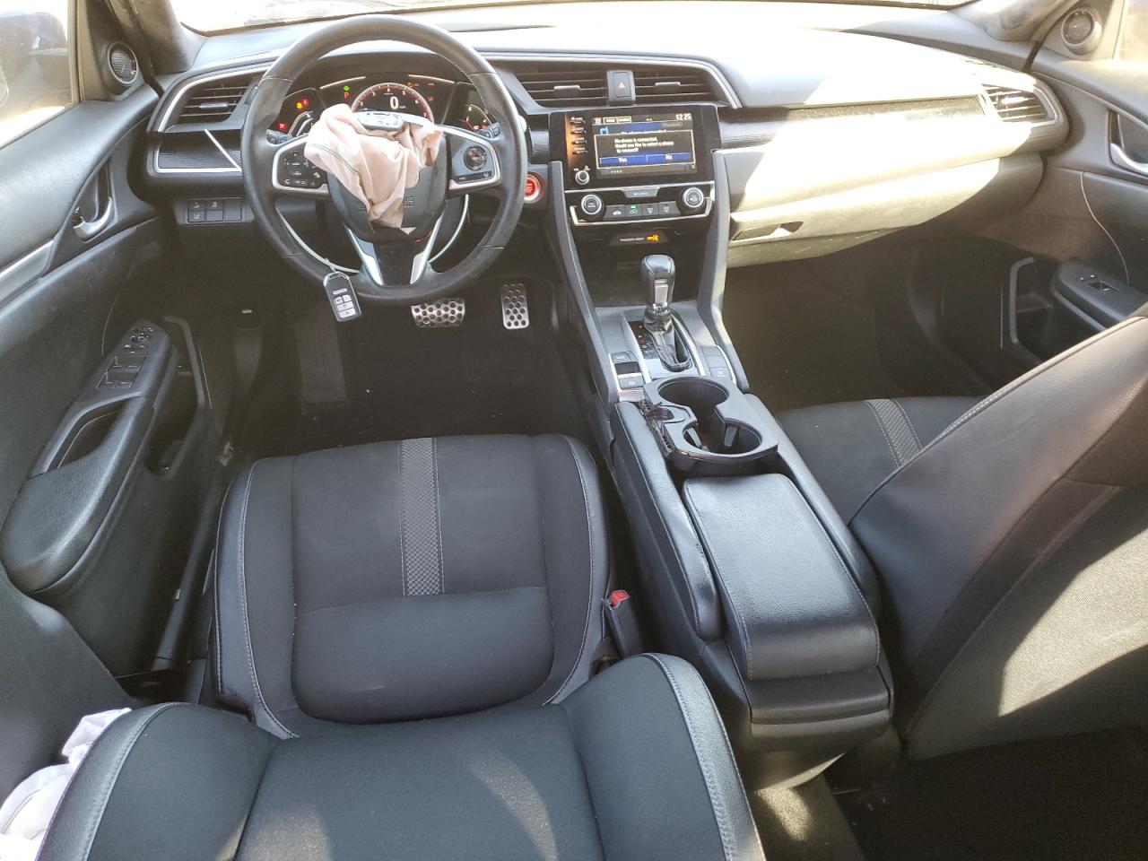 2019 Honda Civic VIN 2HGFC2F86KH566447 Copart auction photo, front end / side damage thumbnail 8