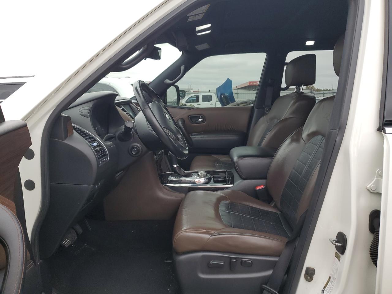 2018 Nissan Armada VIN JN8AY2NE8J9735274 Copart auction photo, front end damage thumbnail 7