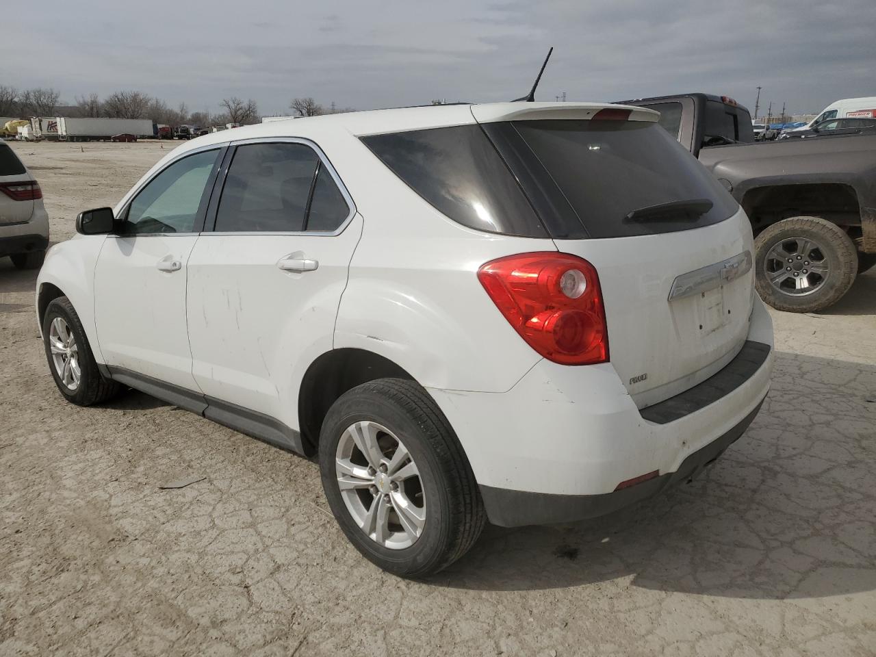 2013 Chevrolet Equinox VIN 2GNFLCEK5D6198012 Copart auction photo, side / front end damage thumbnail 2