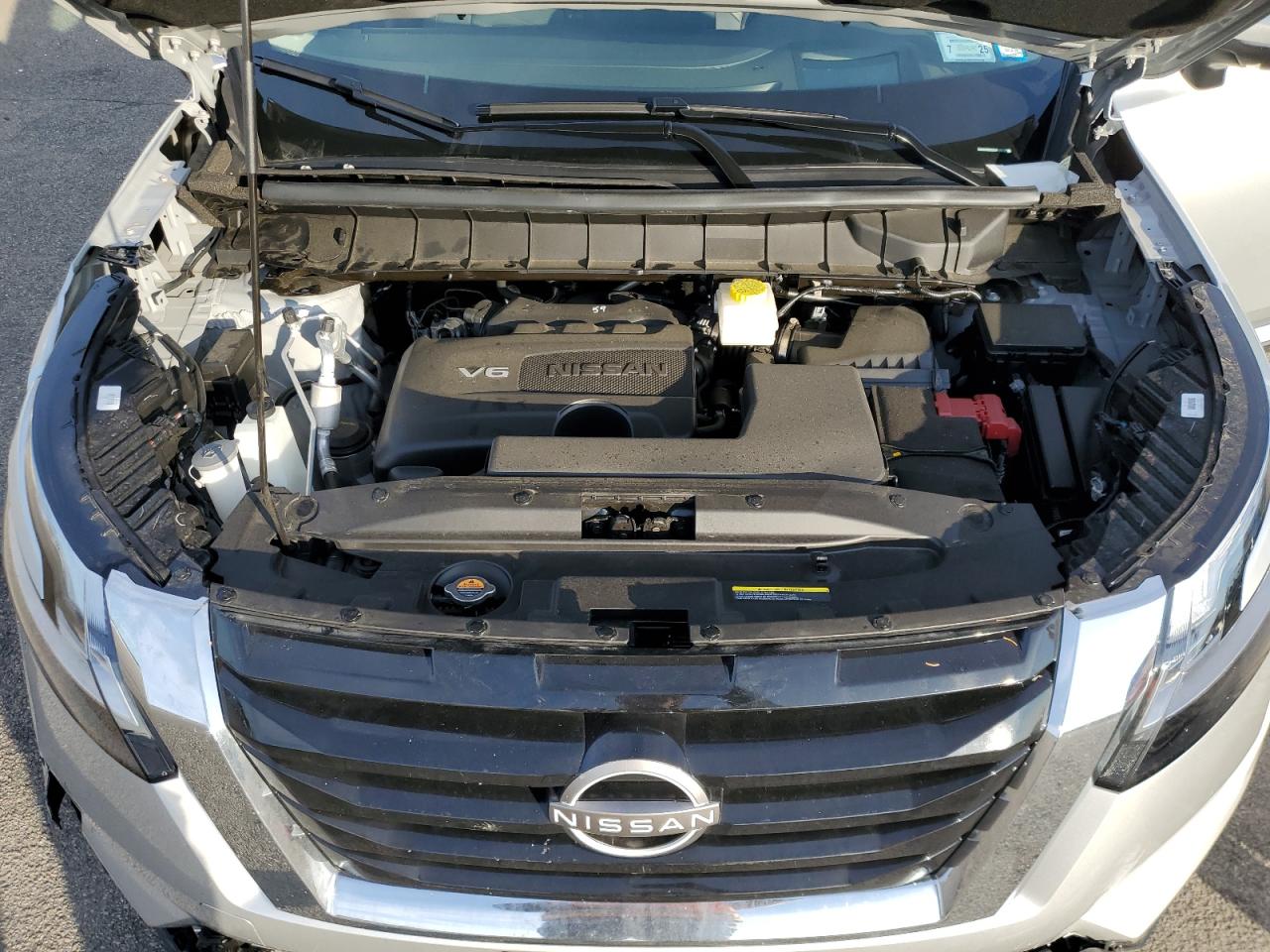 2024 Nissan Pathfinder VIN 5N1DR3DJ6RC218298 Copart auction photo, front end / side damage thumbnail 13