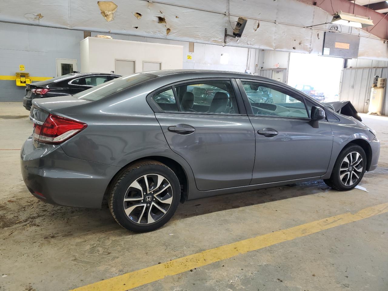 2013 Honda Civic VIN 19XFB2F86DE281862 Copart auction photo, front end damage thumbnail 3