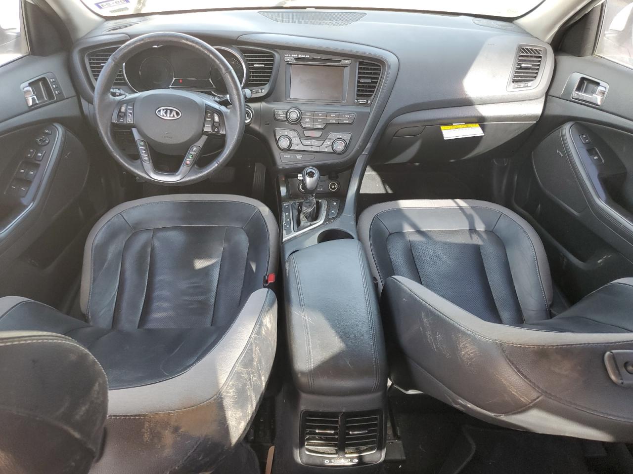 2012 KIA Optima VIN KNAGM4AD2C5009122 Copart auction photo, front end / side damage thumbnail 8