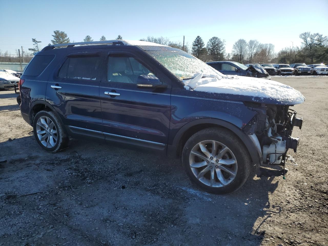 2012 Ford Explorer VIN 1FMHK8F84CGA19053 Copart auction photo, front end damage thumbnail 4
