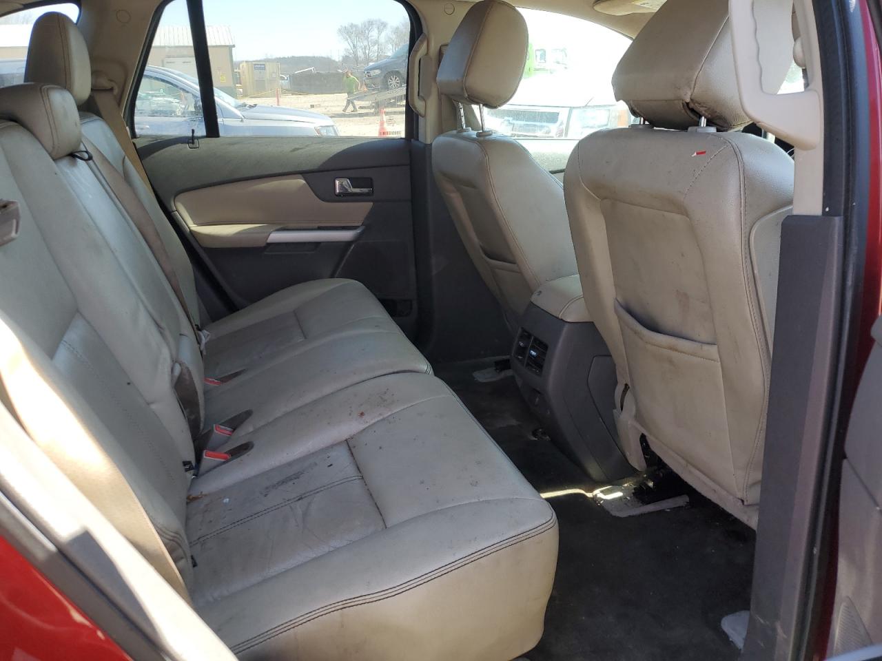 2014 Ford Edge VIN 2FMDK4JC7EBA49676 Copart auction photo, front end / undercarriage damage thumbnail 11