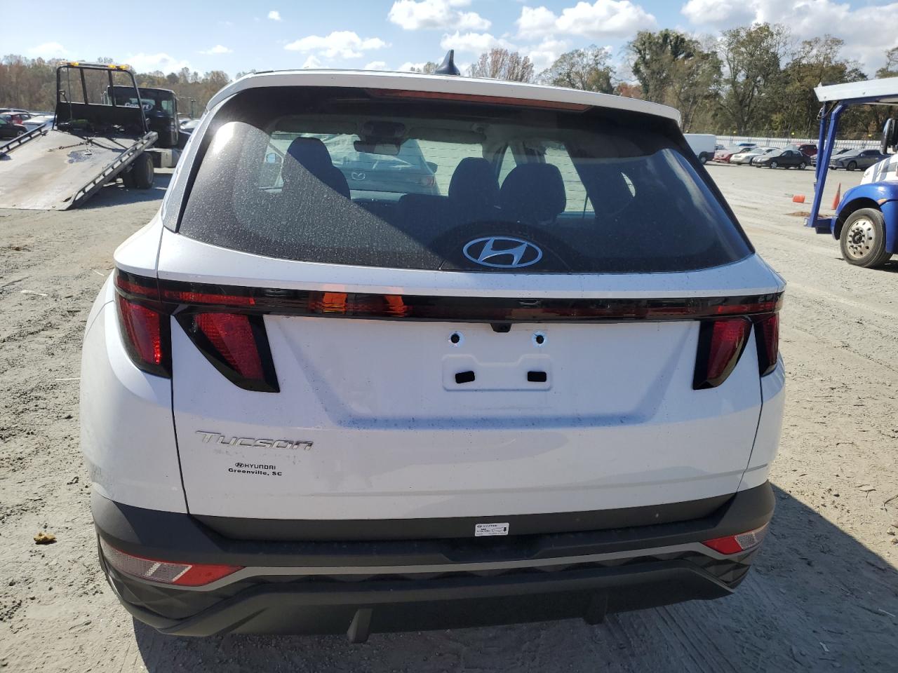 2024 Hyundai Tucson VIN 5NMJA3DE7RH429982 Copart auction photo, side damage thumbnail 6