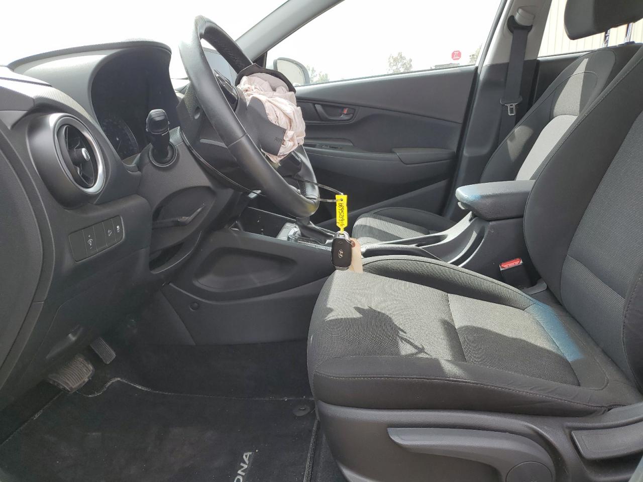 2022 Hyundai Kona VIN KM8K2CAB2NU863916 Copart auction photo, front end / side damage thumbnail 7