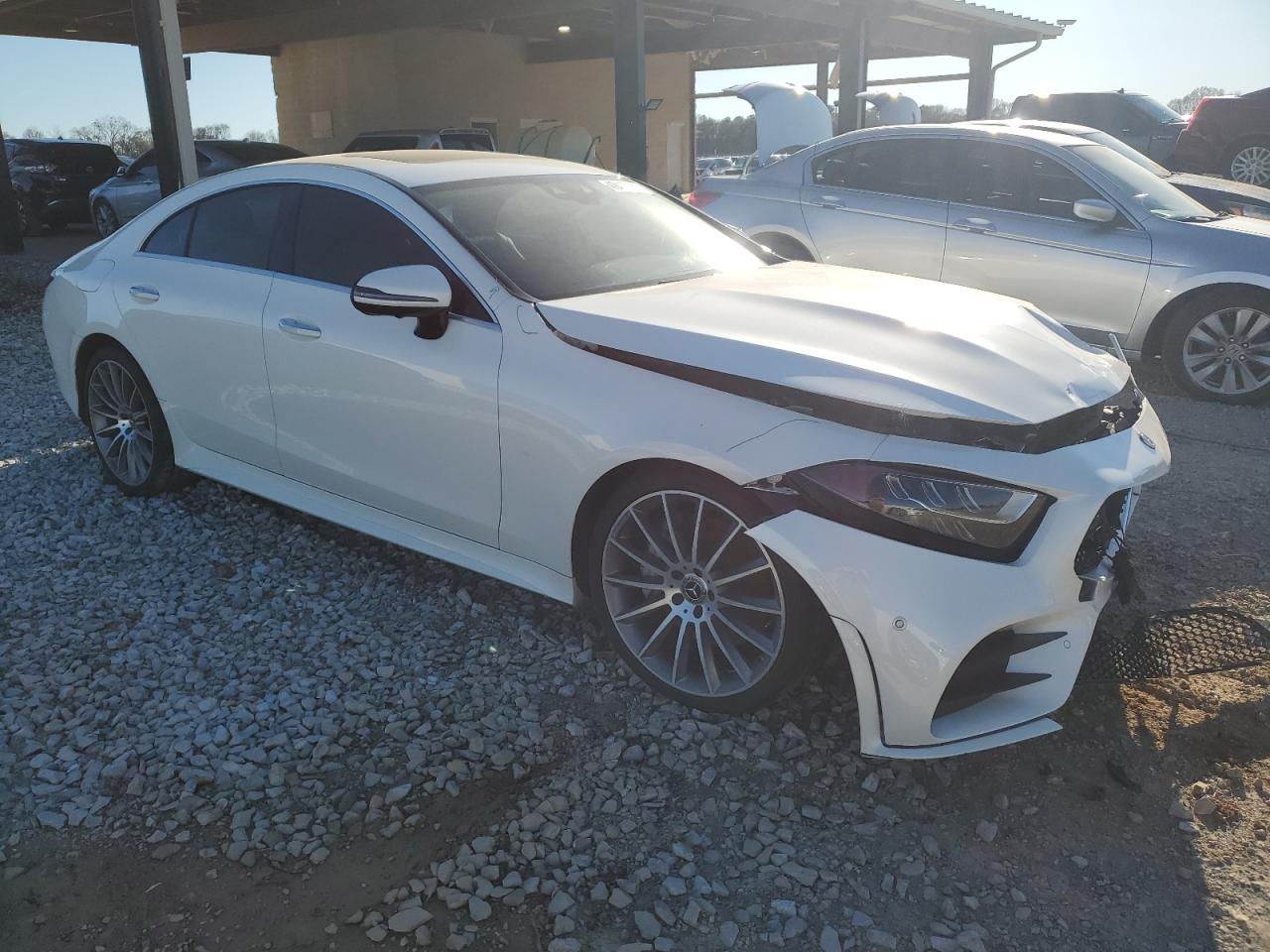 2020 Mercedes-Benz CLC-klasse VIN W1K2J5JB9LA074069 Copart auction photo, front end damage thumbnail 4