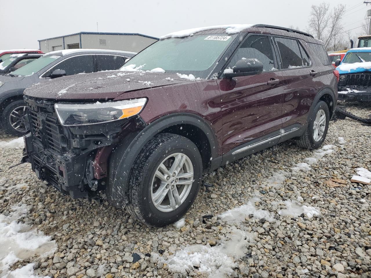 2022 Ford Explorer VIN 1FMSK8DH2NGA91560