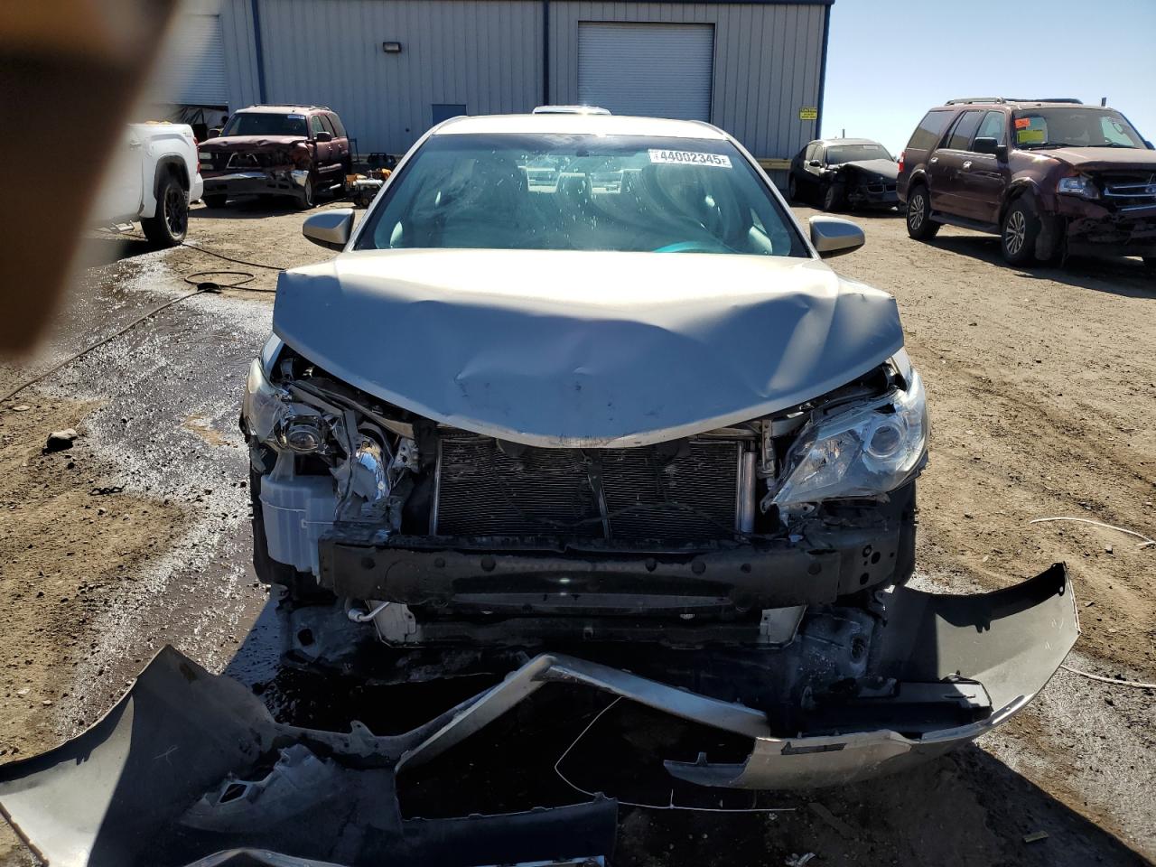 2014 Toyota Camry VIN 4T4BF1FK9ER442041 Copart auction photo, front end / rear end damage thumbnail 5