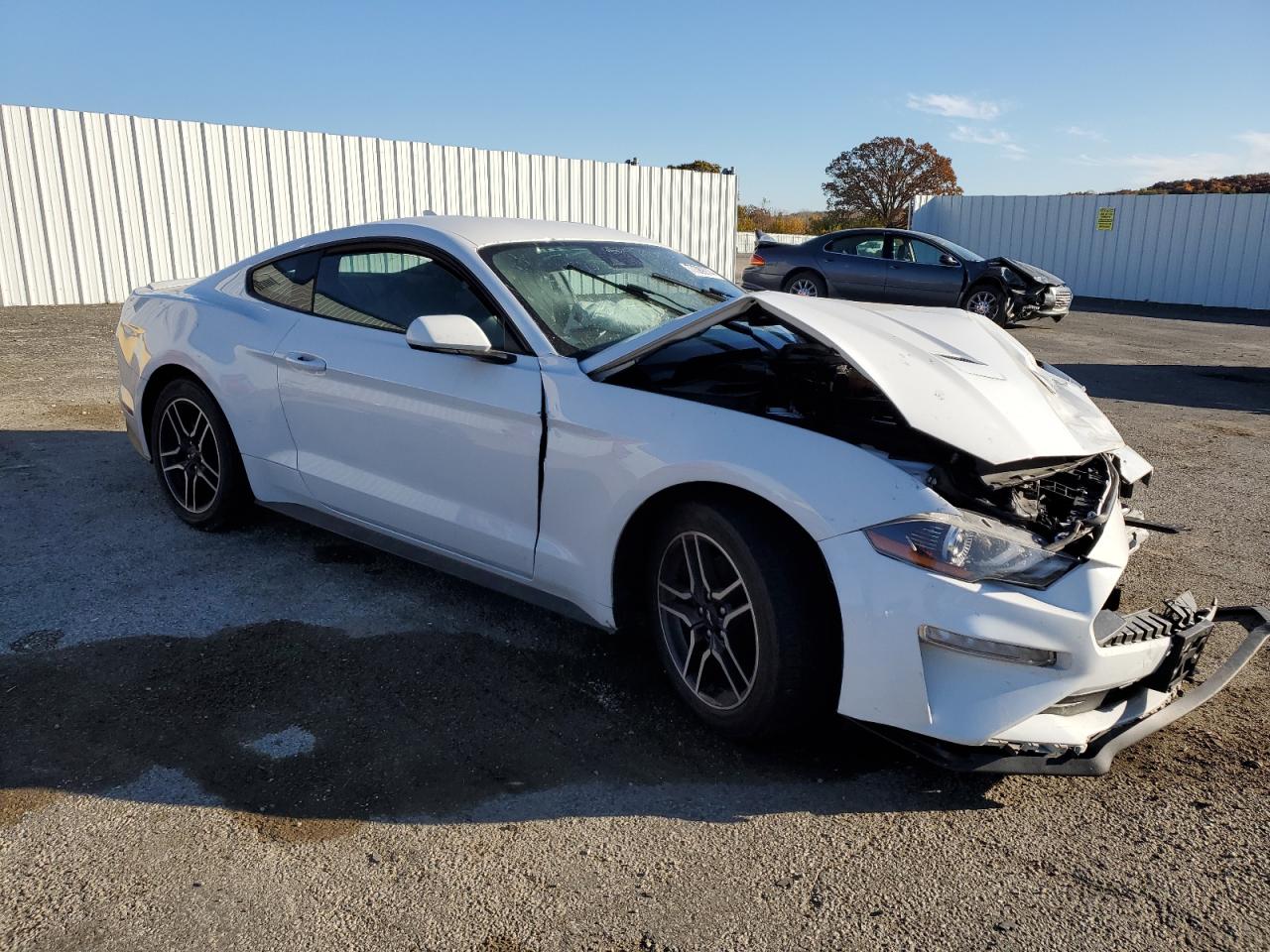 2022 Ford Mustang VIN 1FA6P8TH7N5106659 Copart auction photo, front end damage thumbnail 4