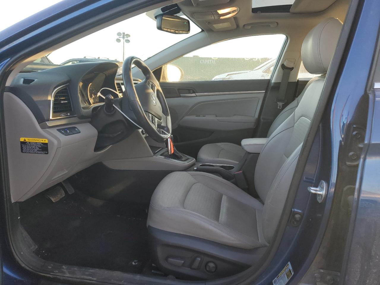 2017 Hyundai Elantra VIN 5NPD84LF5HH090679 Copart auction photo, front end / minor dent/scratches damage thumbnail 7