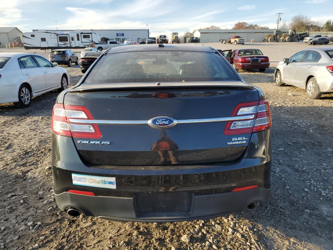 2015 Ford Taurus VIN 1FAHP2E80FG164539 Copart auction photo, front end / undercarriage damage thumbnail 6