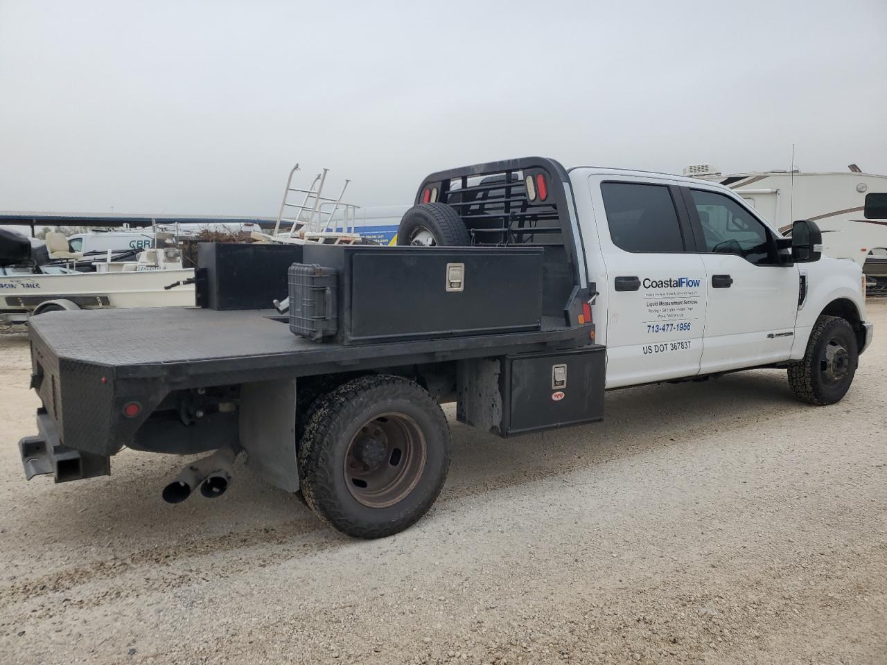 2017 Ford F350 VIN 1FD8W3GT1HEE35932 Copart auction photo, side damage thumbnail 3