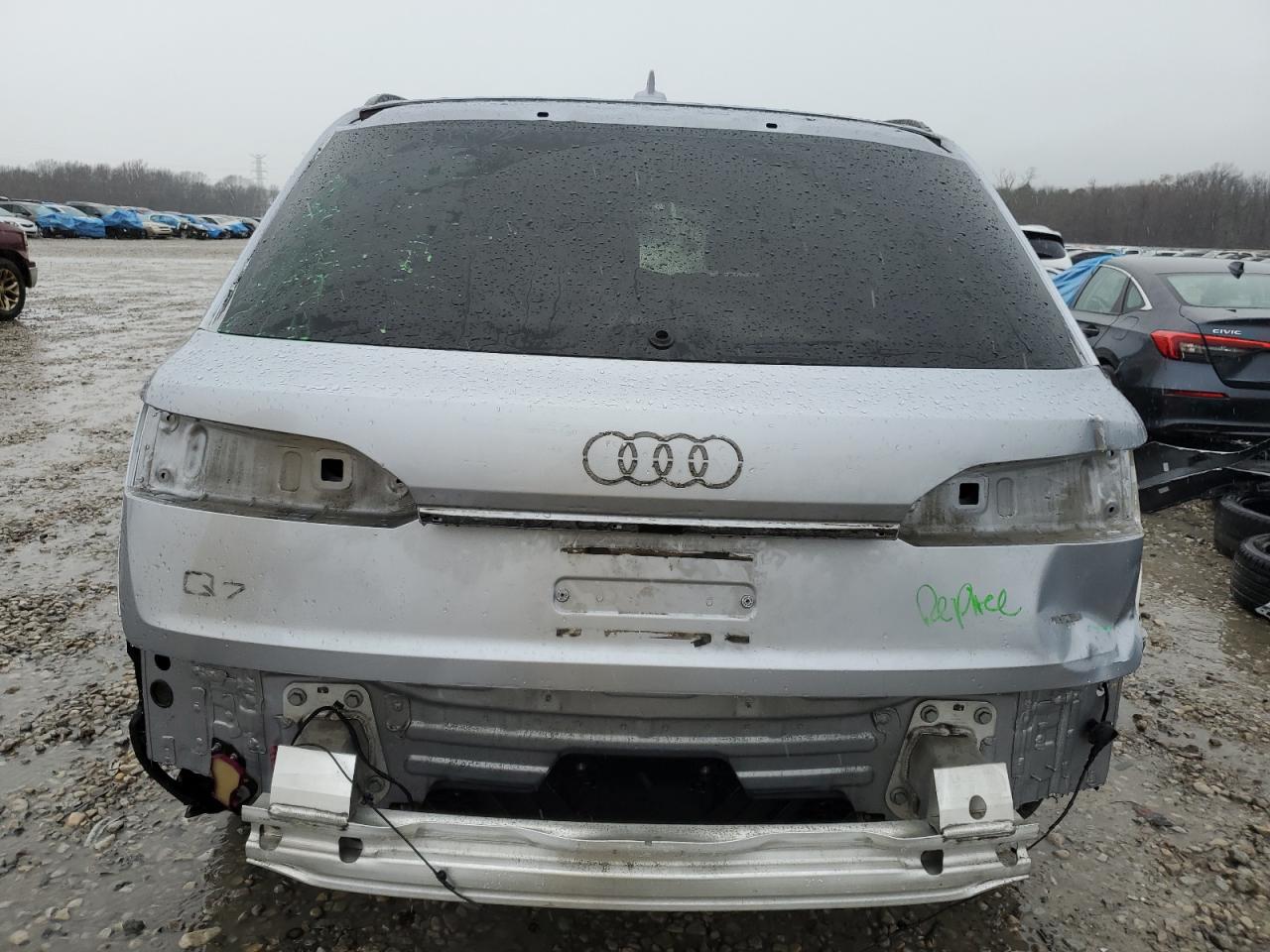 2022 Audi Q7 VIN WA1LXBF72ND005378 Copart auction photo, rear end damage thumbnail 6