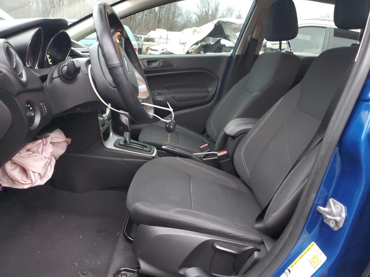 2019 Ford Fiesta VIN 3FADP4EJ4KM101134 Copart auction photo, mechanical / front end damage thumbnail 7