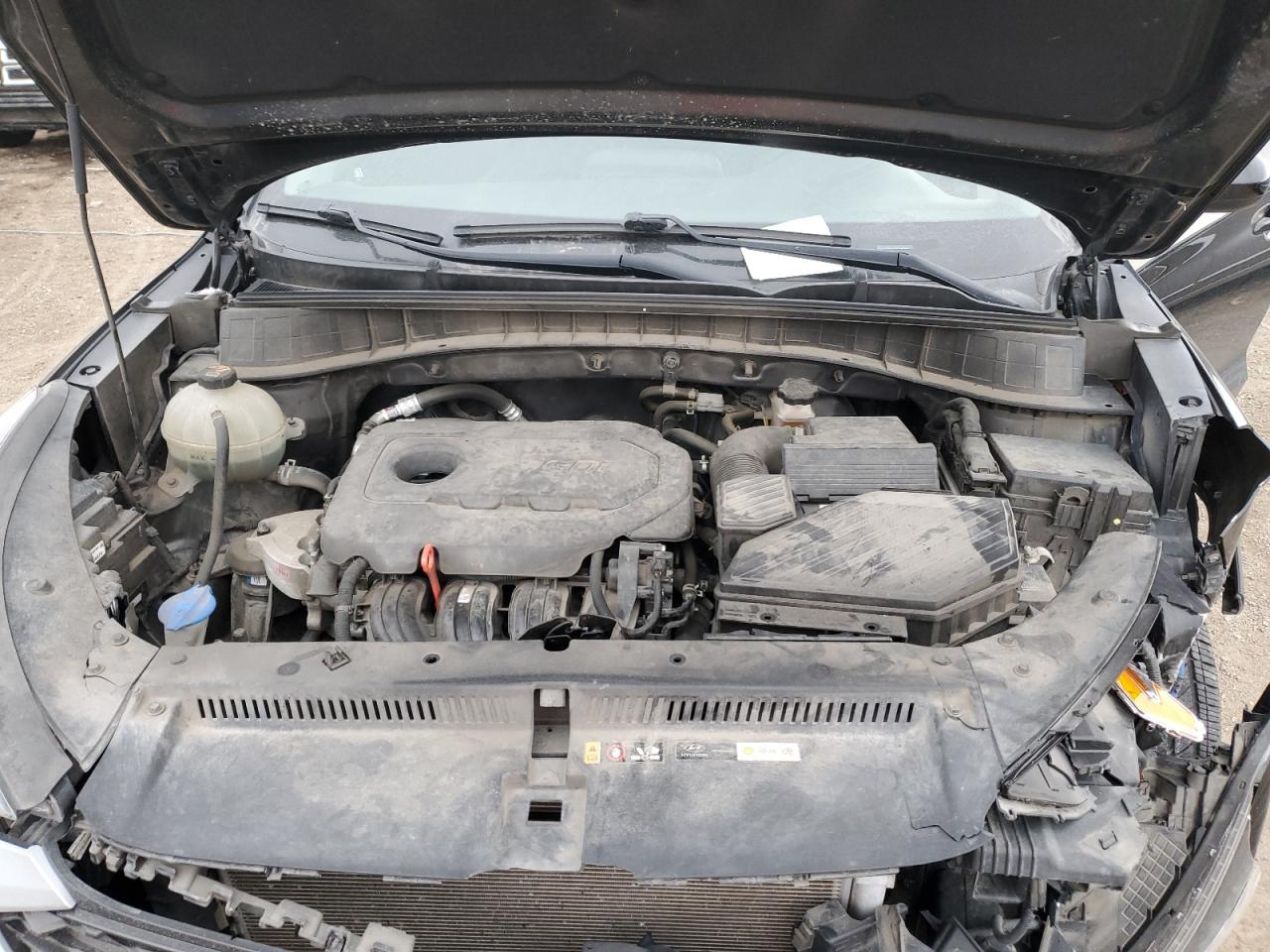 2019 Hyundai Tucson VIN KM8J3CAL9KU045869 Copart auction photo, front end damage thumbnail 12