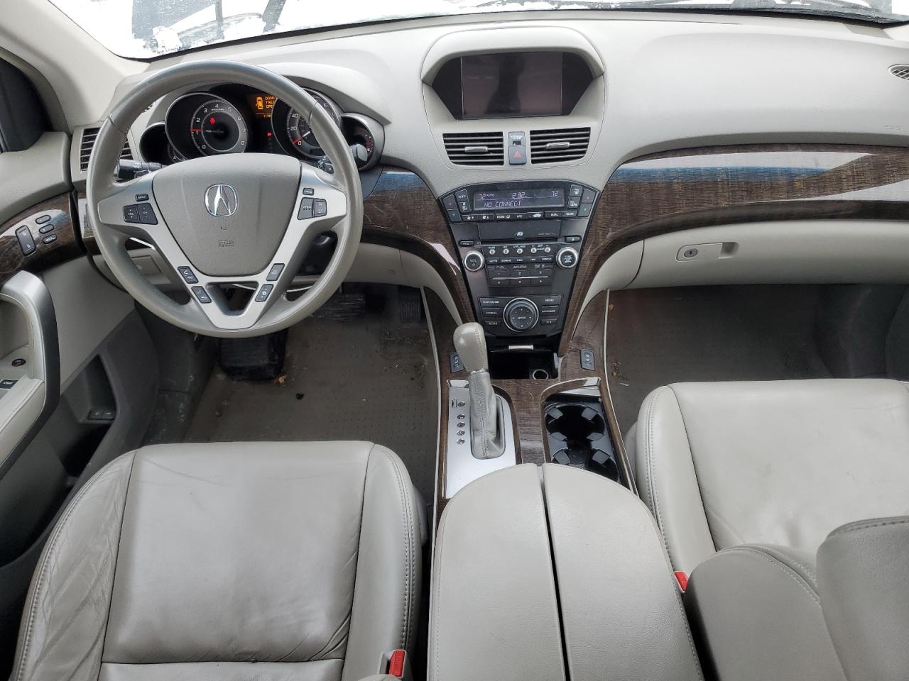2013 Acura MDX VIN 2HNYD2H37DH510679 Copart auction photo, front end damage thumbnail 8