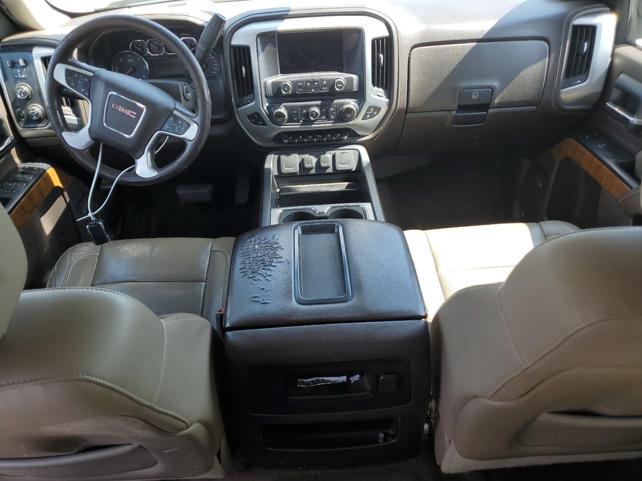 2015 GMC Sierra VIN 3GTU2VEC6FG403593 Copart auction photo, side damage thumbnail 8