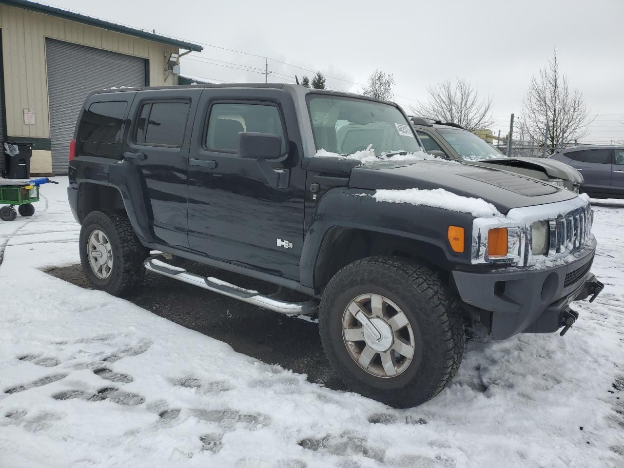2007 Hummer H3 VIN 5GTDN13E678233112 Copart auction photo, rear end damage thumbnail 4