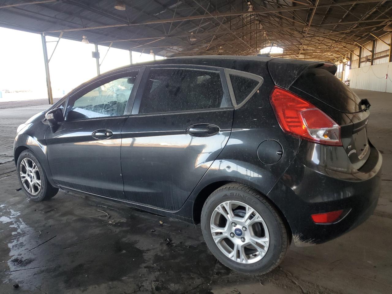2014 Ford Fiesta VIN 3FADP4EJXEM121649 Copart auction photo, minor dent/scratches damage thumbnail 2