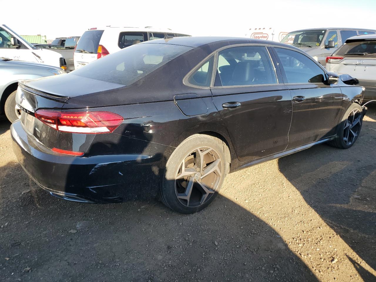 2021 Volkswagen Passat VIN 1VWMA7A36MC001526 Copart auction photo, front end / rear end damage thumbnail 3