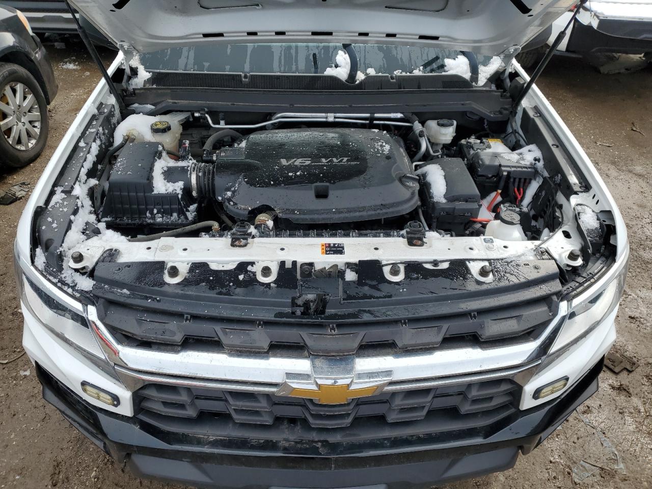 2021 Chevrolet Colorado VIN 1GCGTBEN1M1285314 Copart auction photo, side / rear end damage thumbnail 11