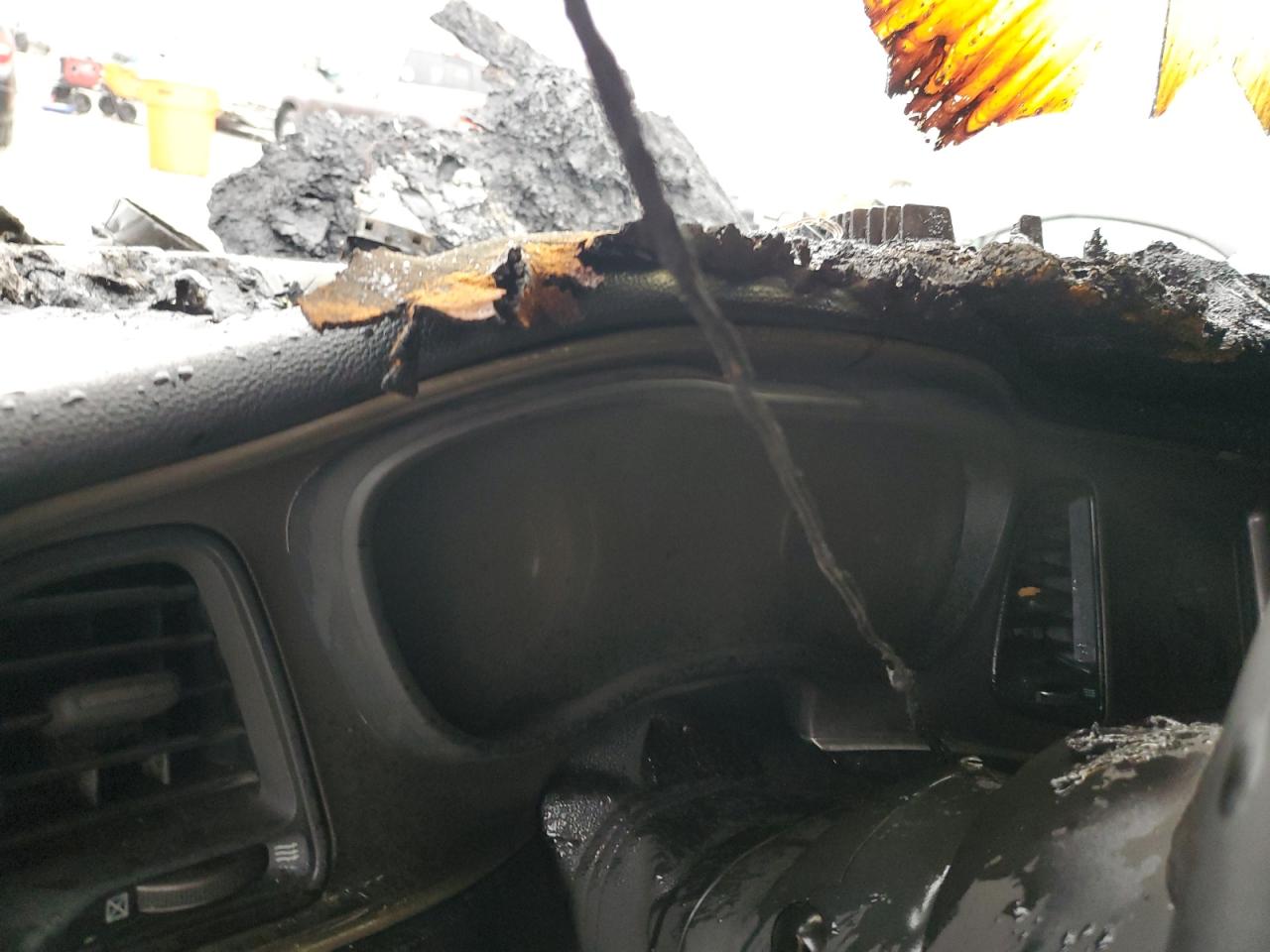 2019 Dodge Challenger VIN 2C3CDZJG9KH566792 Copart auction photo, burn - engine / burn - interior damage thumbnail 9