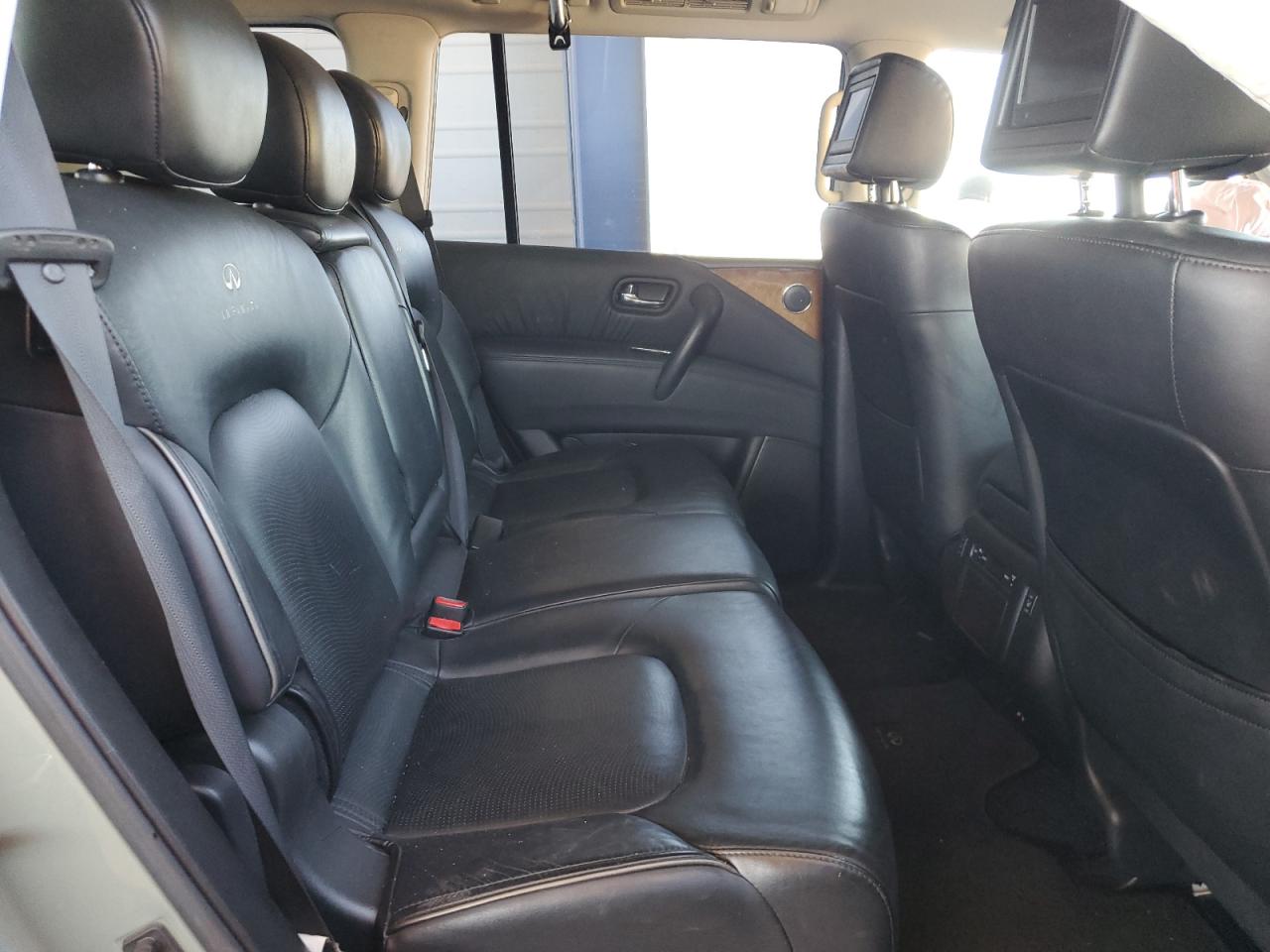 2012 Infiniti QX56 VIN JN8AZ2NC8C9316307 Copart auction photo, front end / side damage thumbnail 11