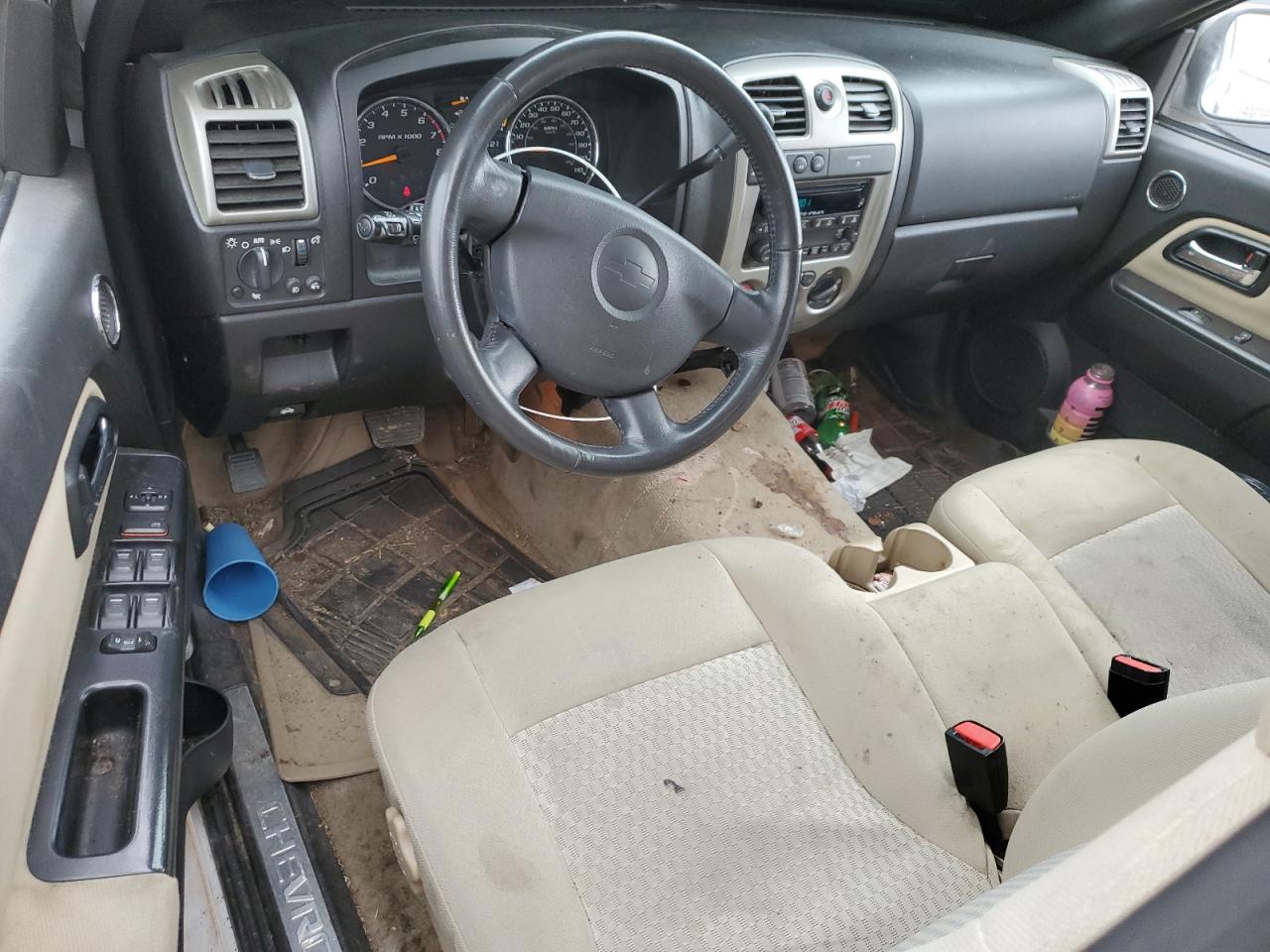 2008 Chevrolet Colorado VIN 1GCDT13E688179924 Copart auction photo, front end / undercarriage damage thumbnail 8
