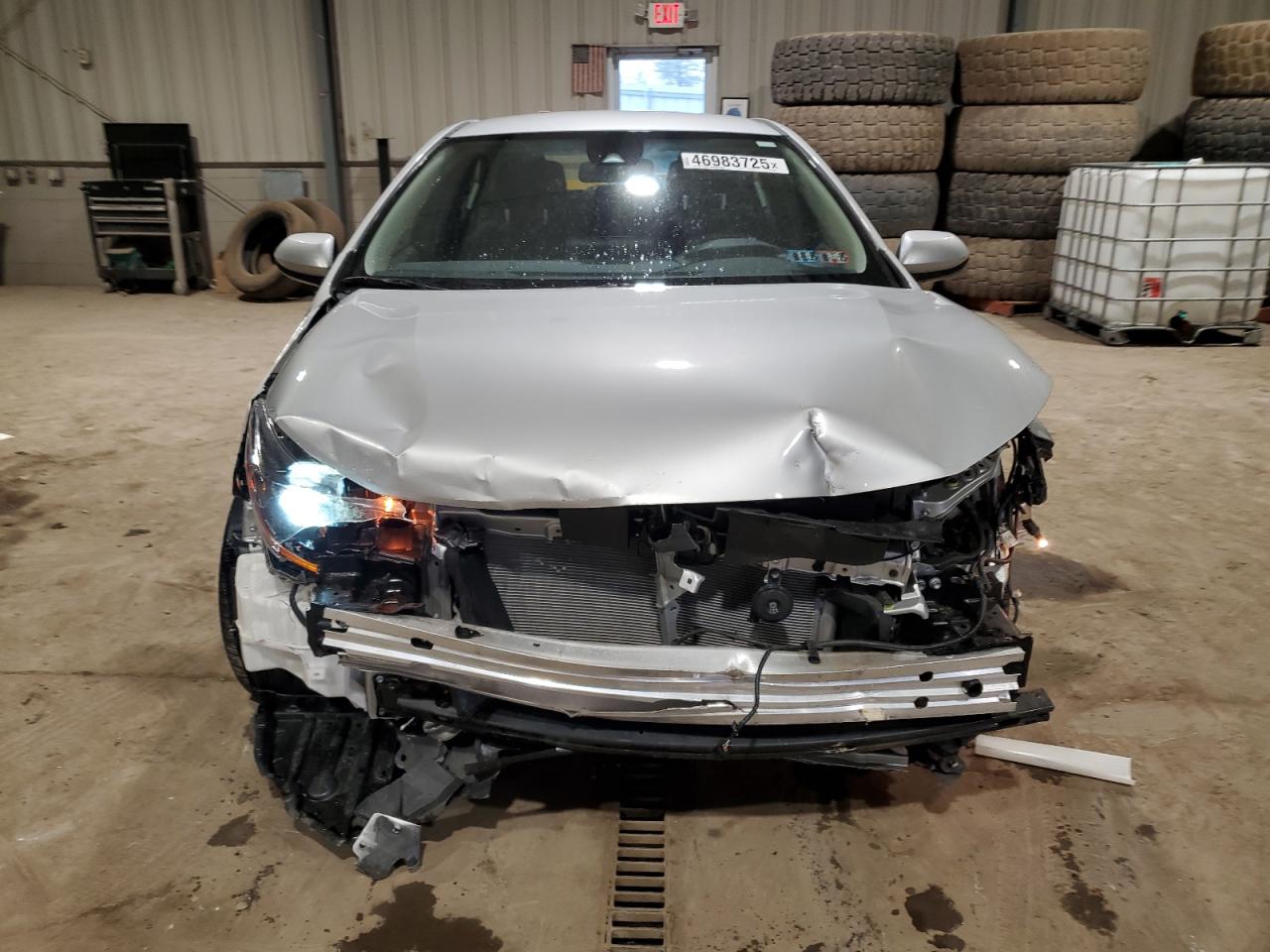 2022 Toyota Corolla VIN JTDEPMAE6NJ190567 Copart auction photo, front end damage thumbnail 5