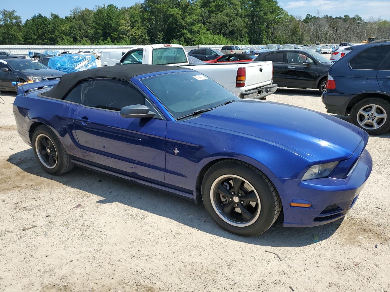 2013 Ford Mustang VIN 1ZVBP8EM3D5214047 Copart auction photo, water/flood damage thumbnail 4