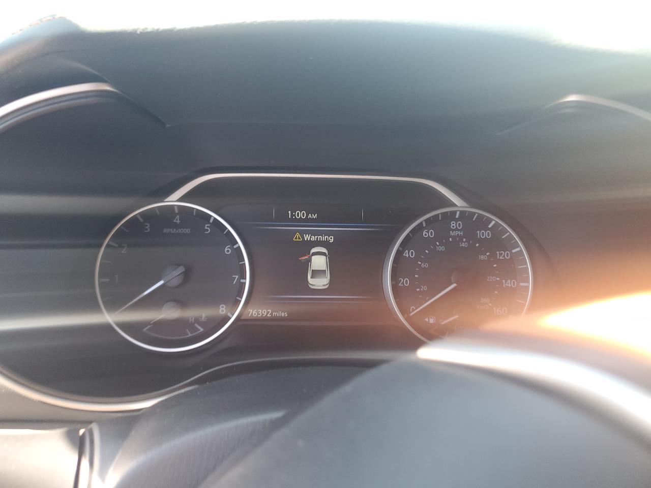 2020 Nissan Maxima VIN 1N4AA6FV3LC381634 Copart auction photo, vandalism damage thumbnail 9
