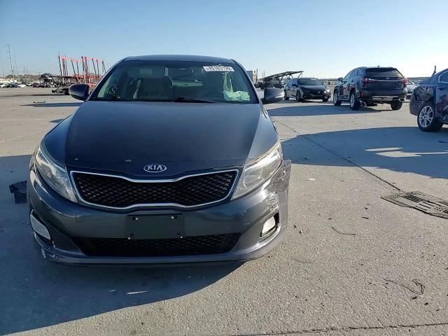 2015 KIA Optima VIN KNAGM4A74F5613821 Copart auction photo, front end / side damage thumbnail 10