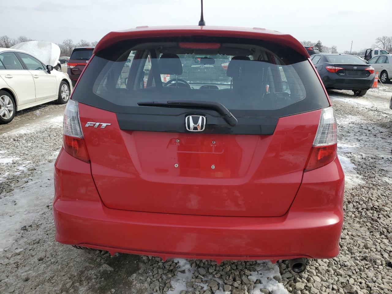 2013 Honda Fit VIN JHMGE8H56DC033912 Copart auction photo, front end damage thumbnail 6