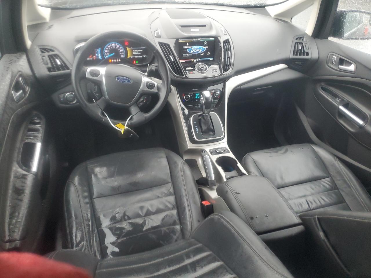 2015 Ford C-MAX VIN 1FADP5CU4FL100804 Copart auction photo, rear end / undercarriage damage thumbnail 8