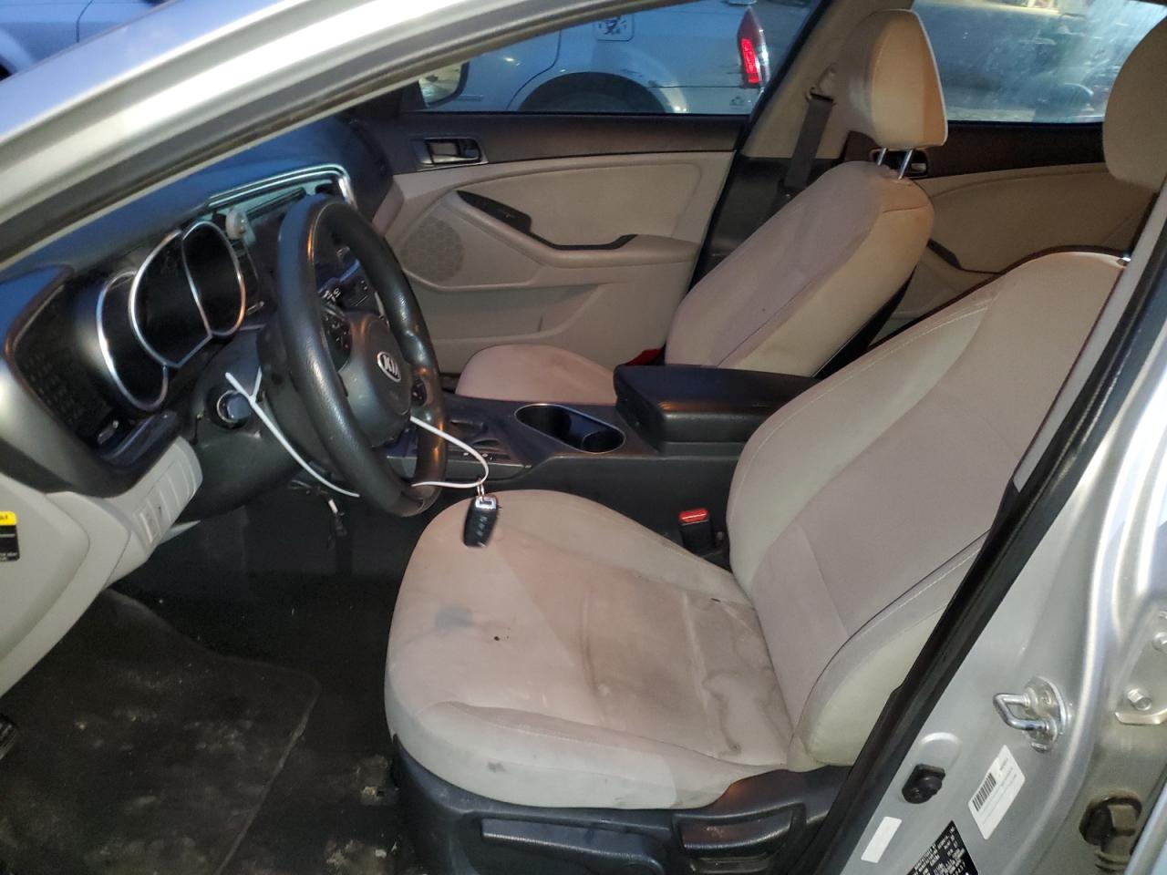 2014 KIA Optima VIN 5XXGM4A71EG280457 Copart auction photo, front end damage thumbnail 7