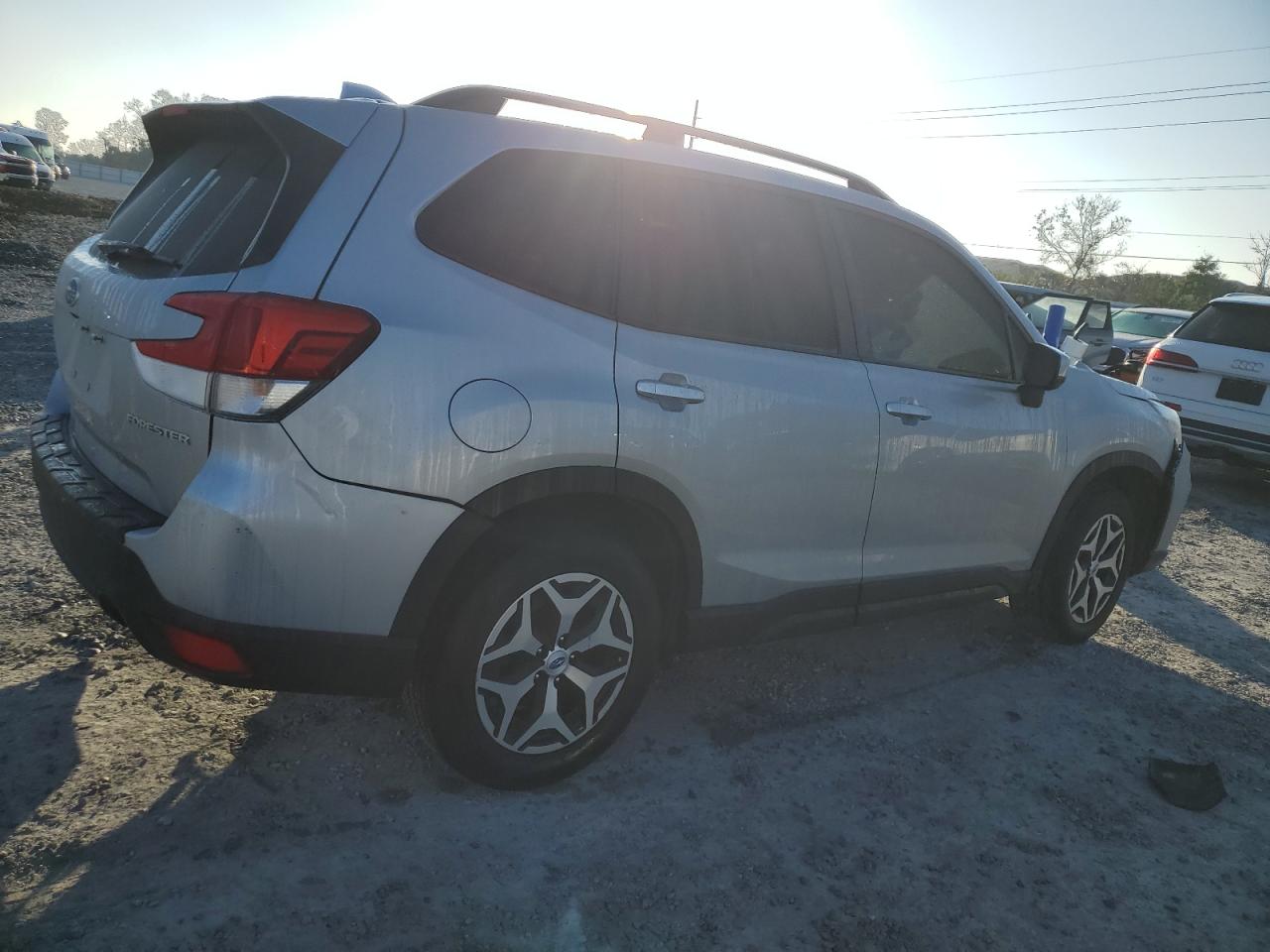 2019 Subaru Forester VIN JF2SKAGC4KH420181 Copart auction photo, front end / rear end damage thumbnail 3